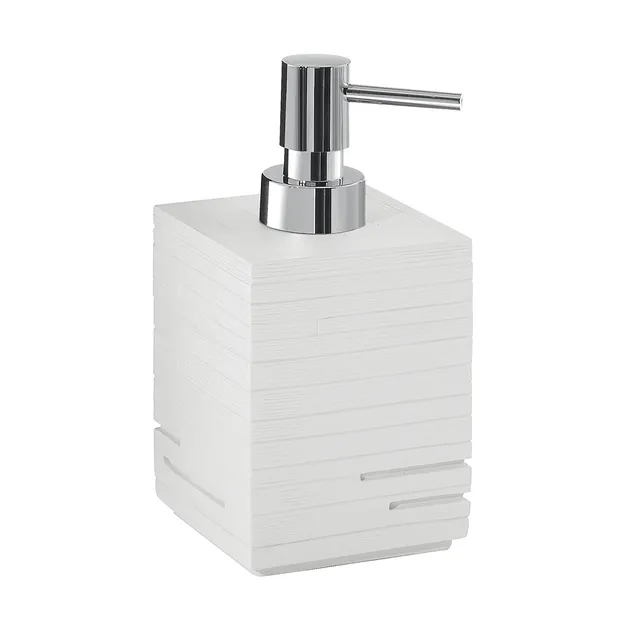 gedy-quadrotto-distributeur-de-savon-blanc image 1
