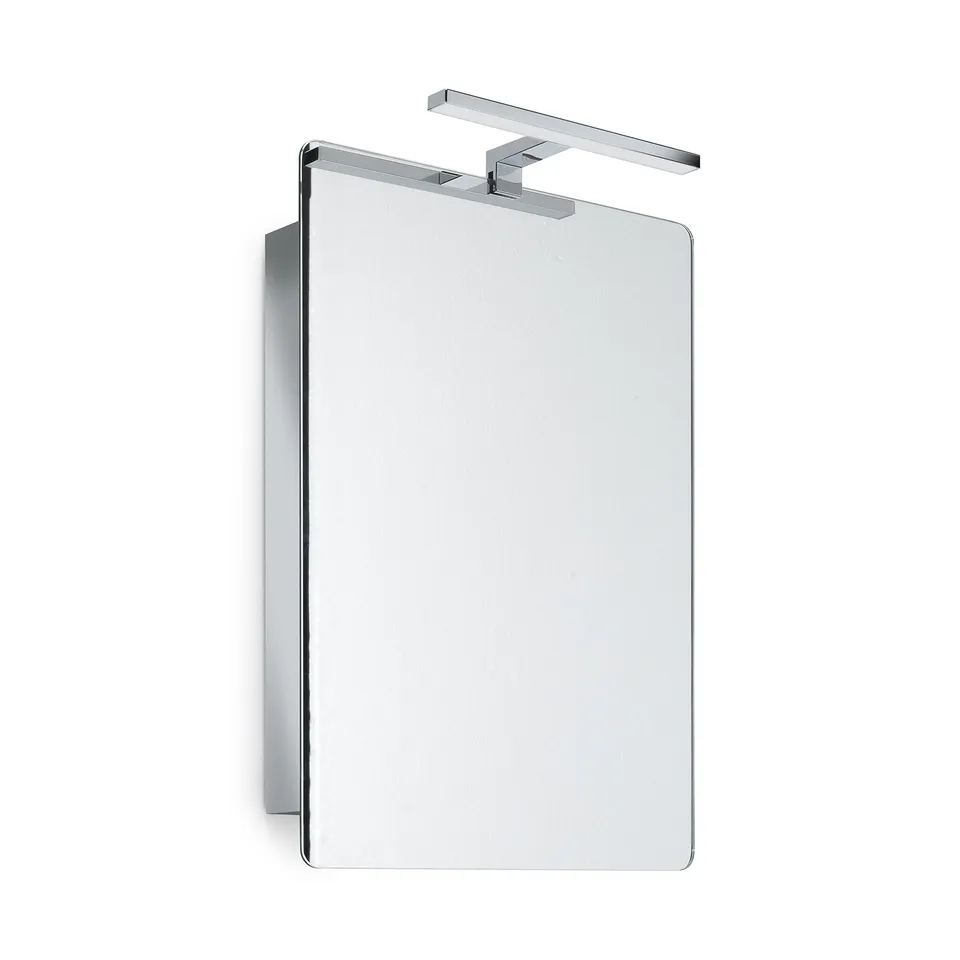 gedy-kora-armoire-miroir-led-r-versible-46x66-cm-chrome image 1
