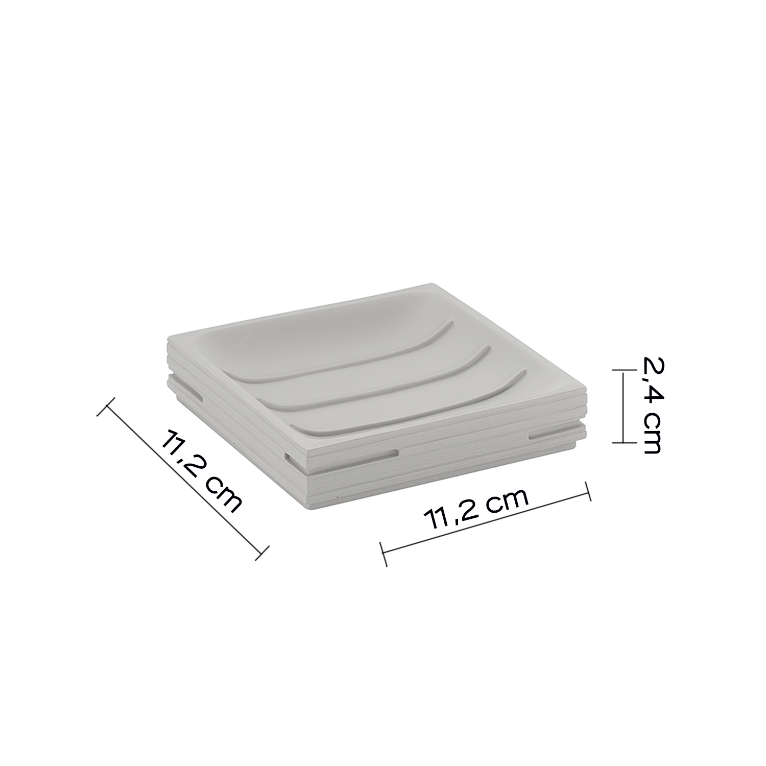 gedy-quadrotto-porte-savon-gris-poser image 2