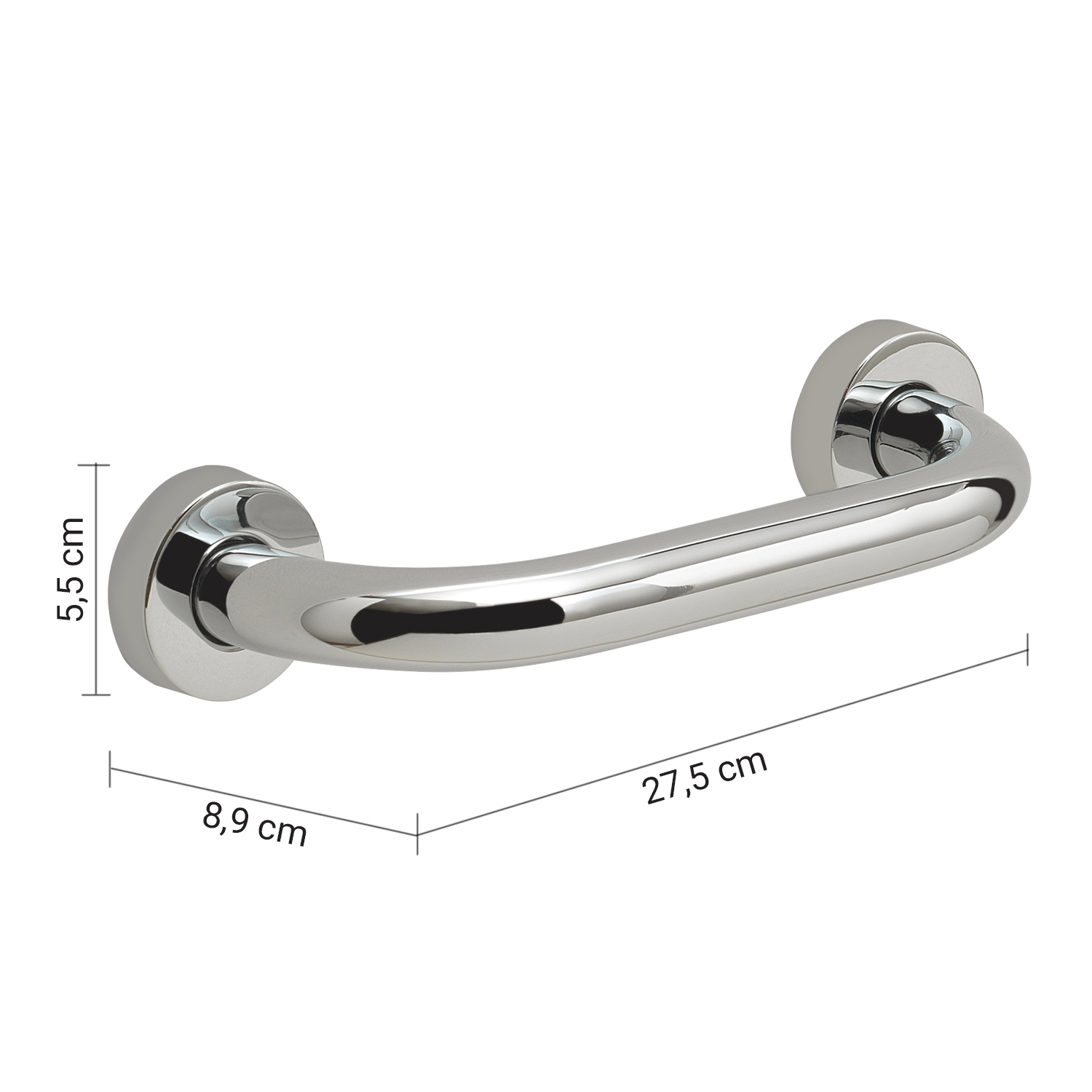 gedy-up-barre-d-appui-20-cm-chrome image 2
