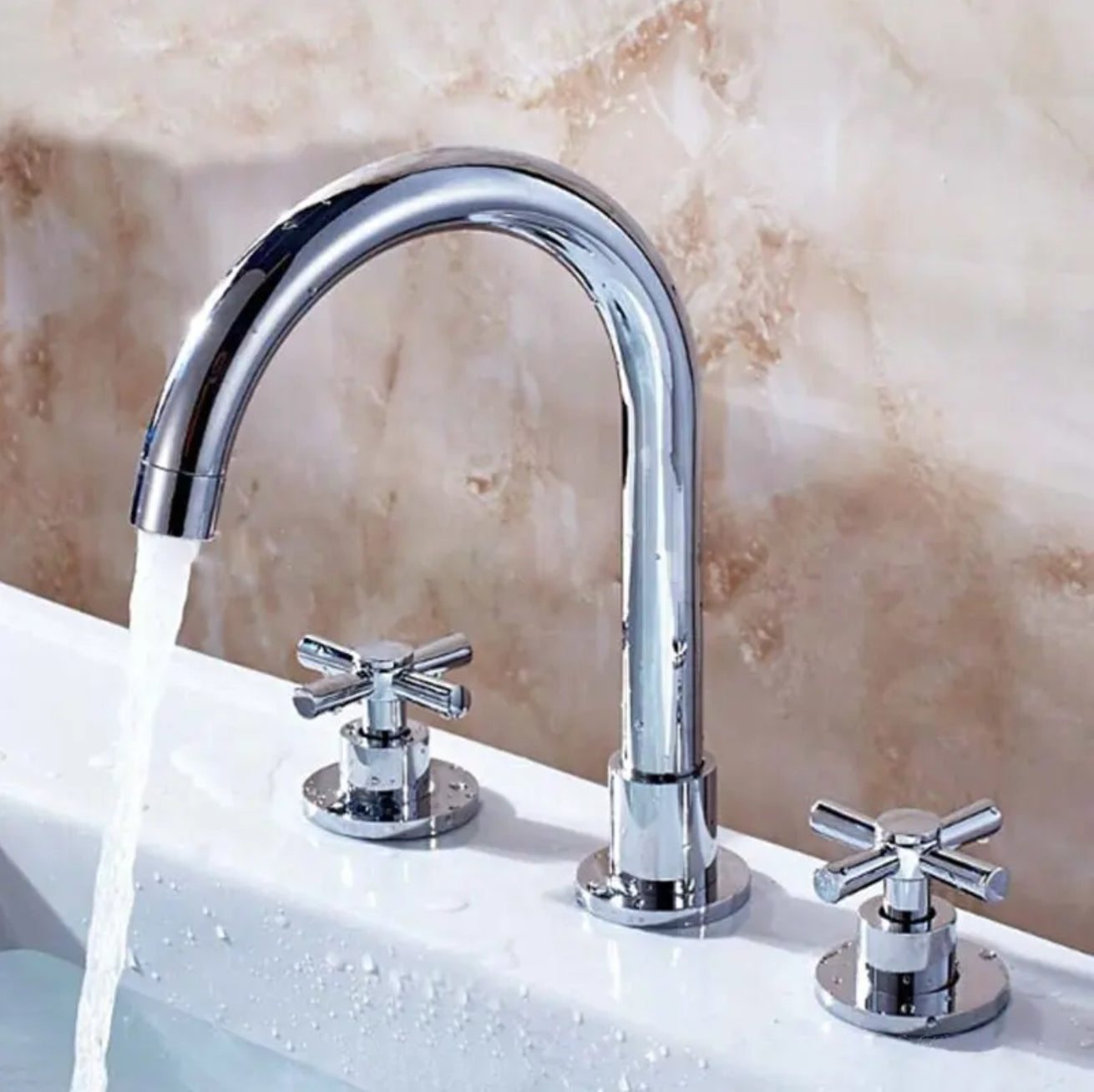 hudor-erymanthe-b0625-1-robinet-lavabo-3-trous-chrom image 2