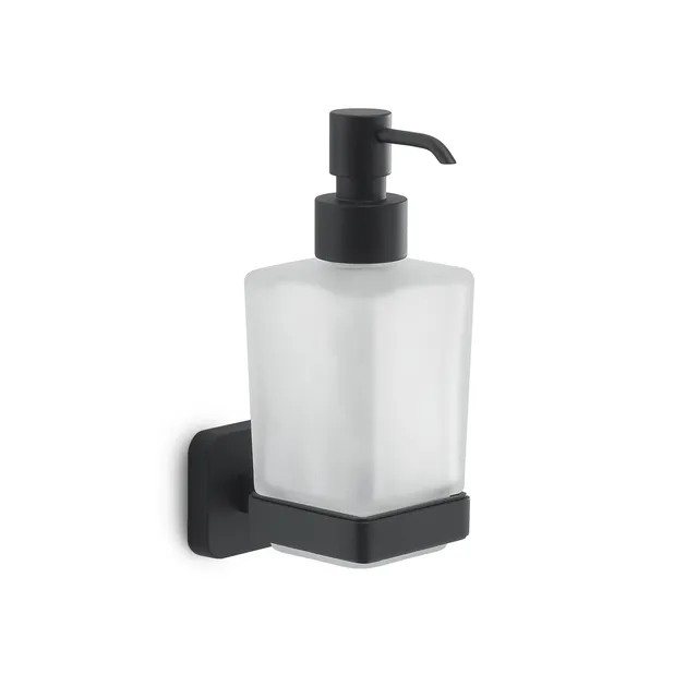 gedy-tonga-distributeur-de-savon-noir-mat image 1