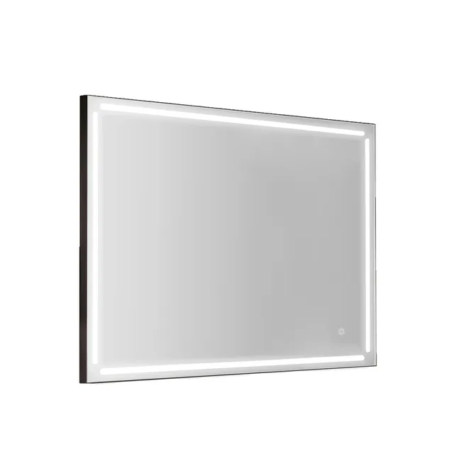 gedy-paul-miroir-100x80-cm-cadre-noir-mat image 1