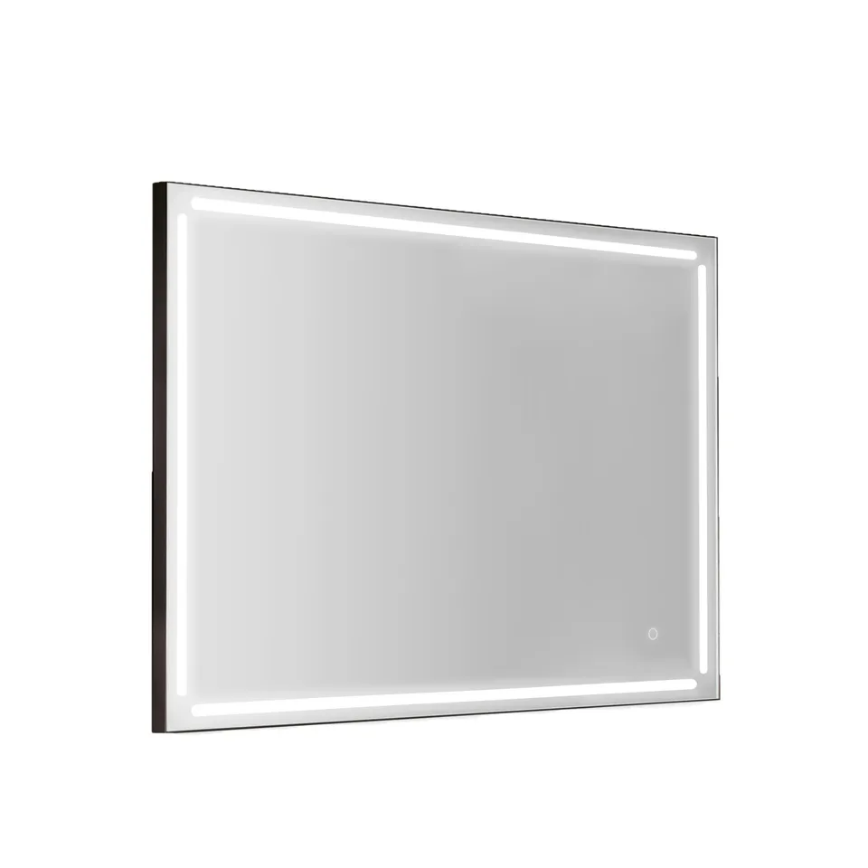 gedy-paul-miroir-100x80-cm-cadre-noir-mat image 1