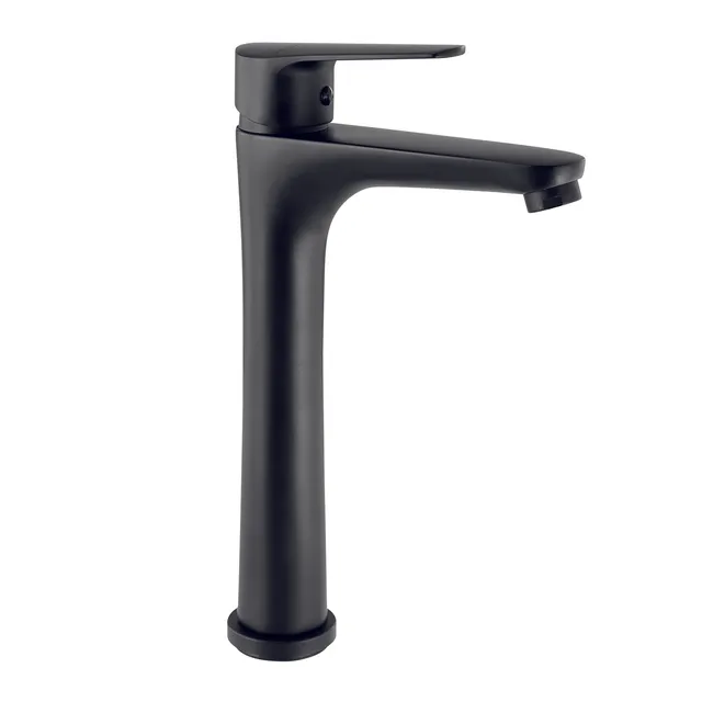 gedy-como-mitigeur-lavabo-haut-noir-mat image 1