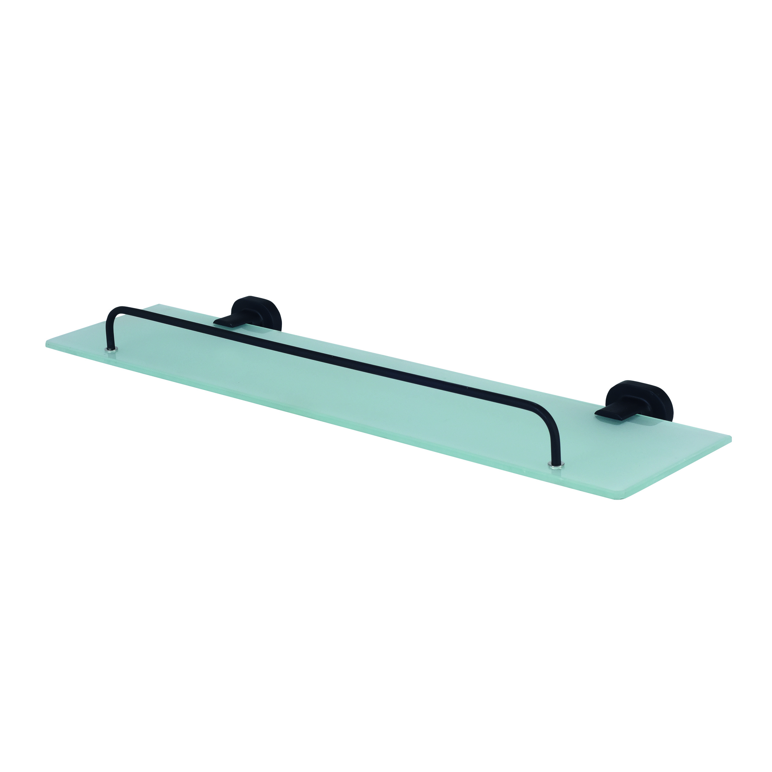 bisk-go-tablette-salle-de-bain-noir-mat image 1