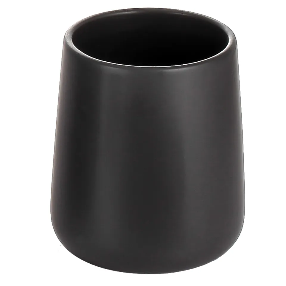 bisk-nero-gobelet-noir-poser-c-ramique image 1