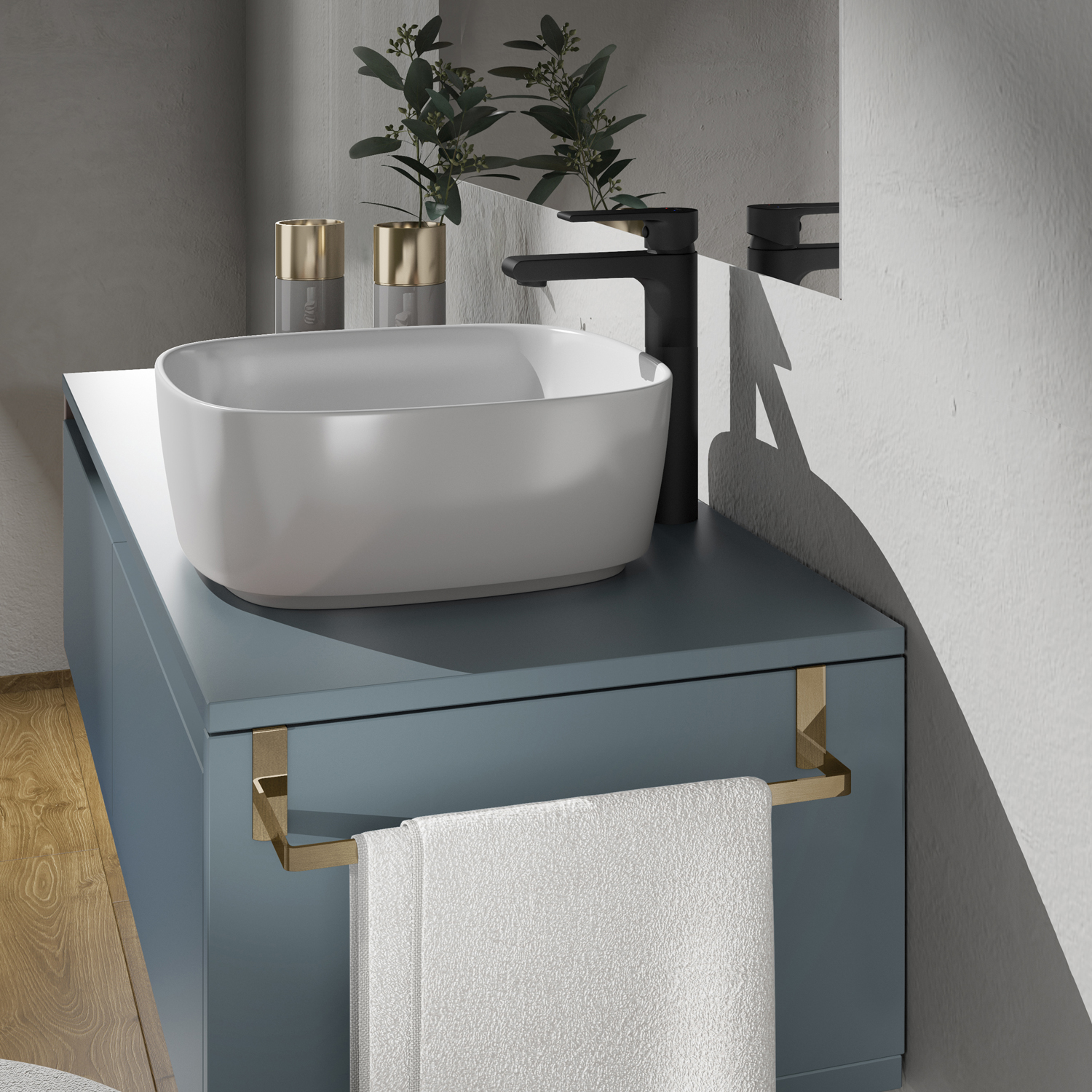 gedy-tosca-porte-serviettes-porte-or-mat image 4