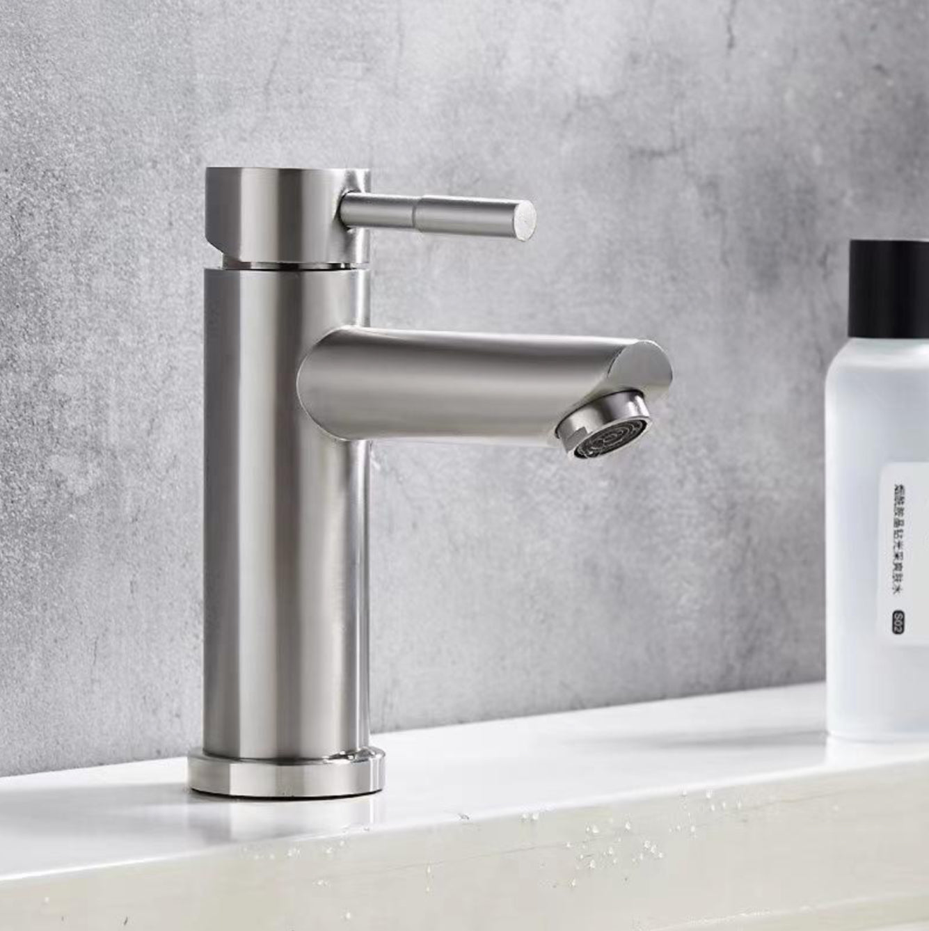 hudor-rymanthe-mitigeur-lavabo-chrom-laiton image 2