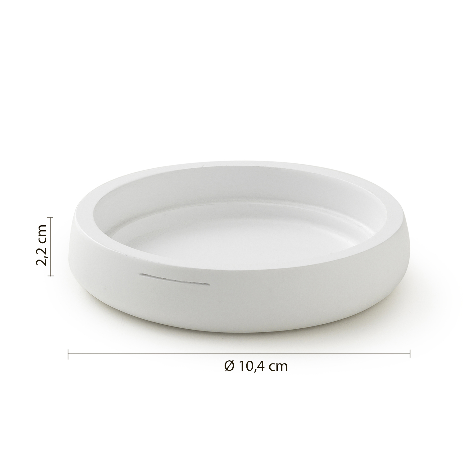 gedy-kira-porte-savon-blanc-poser image 2