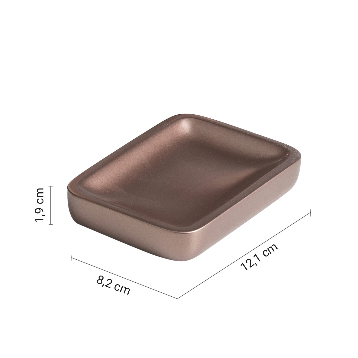 gedy-ylenia-porte-savon-poser-or-rose image 2