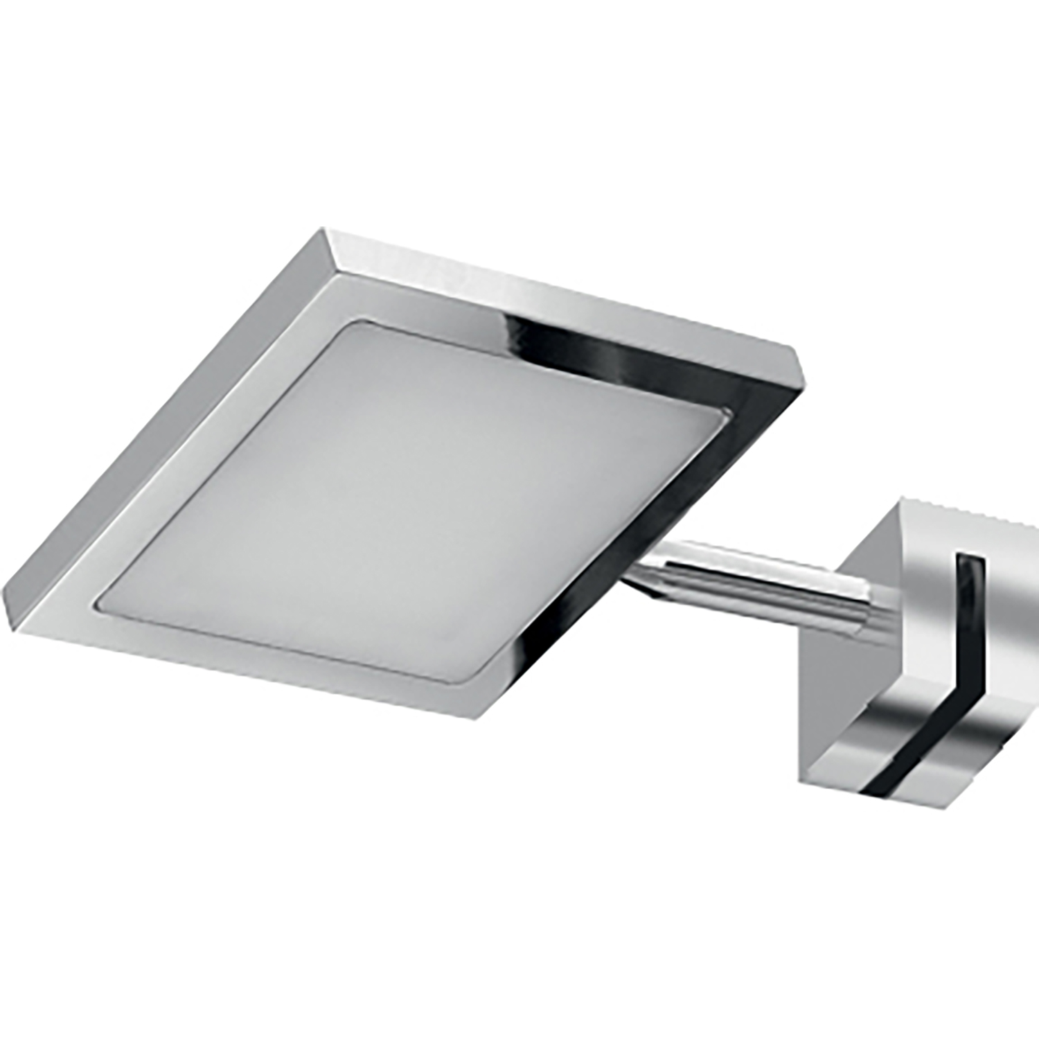 gedy-ibiza-lampe-led-chrome-pour-miroir-salle-de-bain image 1