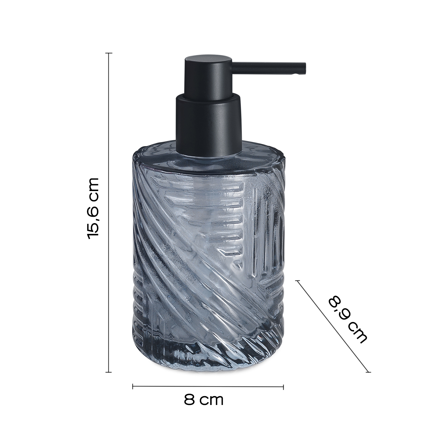 gedy-corinne-distributeur-de-savon-bleu-poser image 2