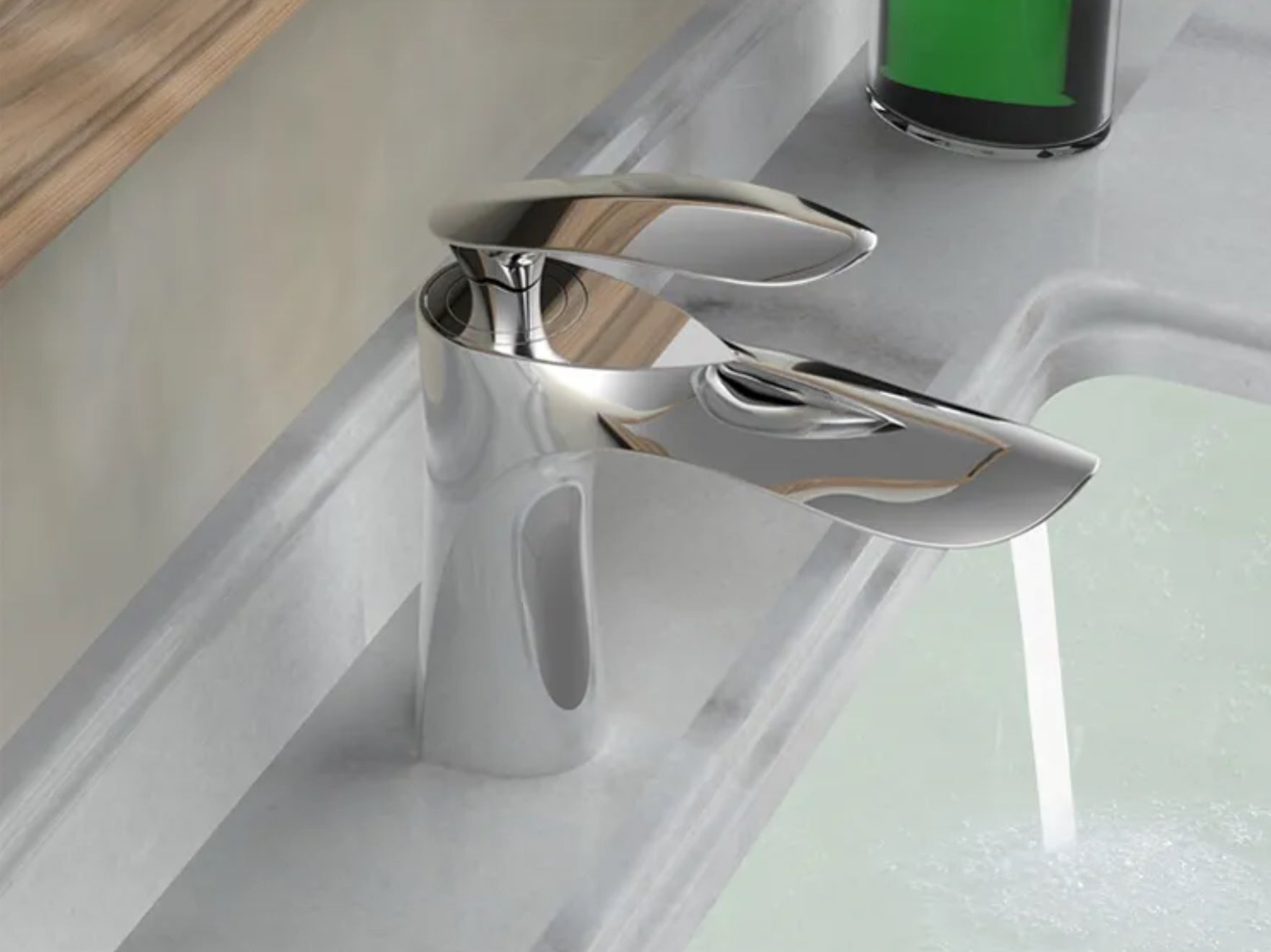 hudor-erymanthe-robinet-lavabo-chrom-laiton-eco image 3