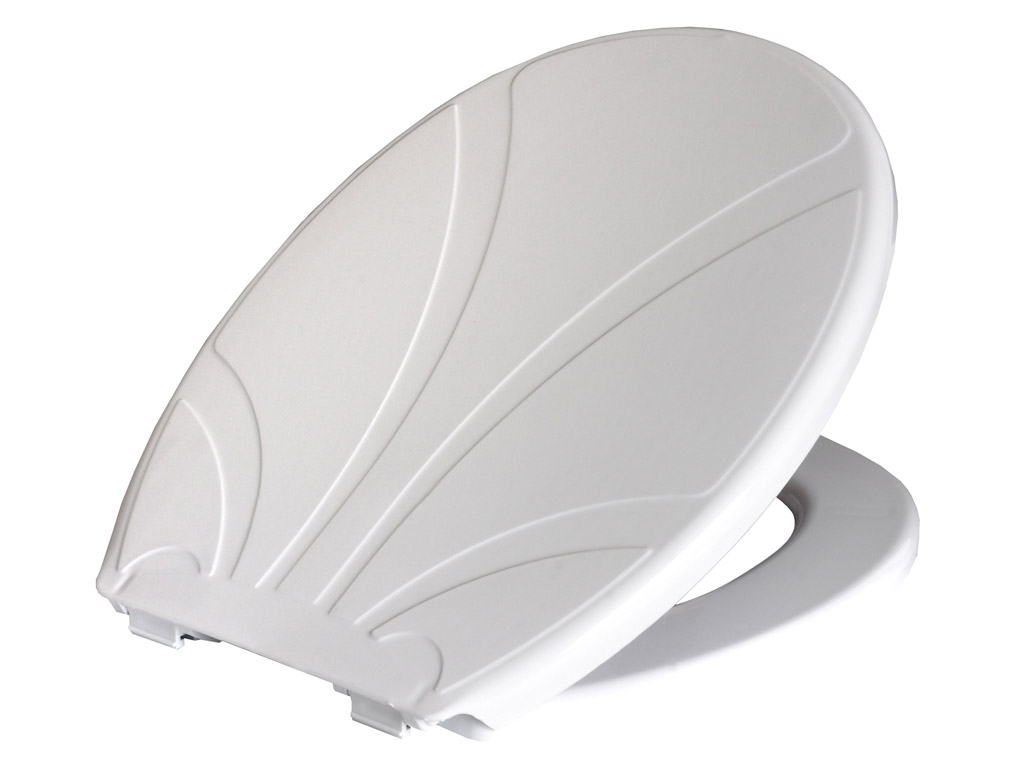 bisk-lotos-abattant-wc-blanc-standard image 2