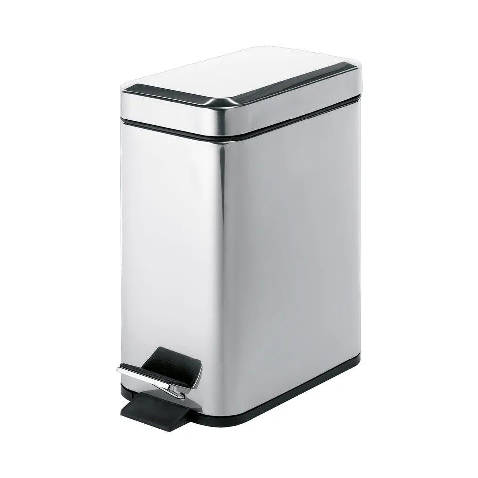 gedy-argenta-poubelle-rectangulaire-poli image 1