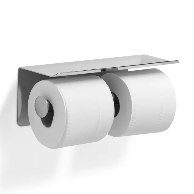gedy-porte-rouleau-papier-wc-couvert-chrome-poli image 1