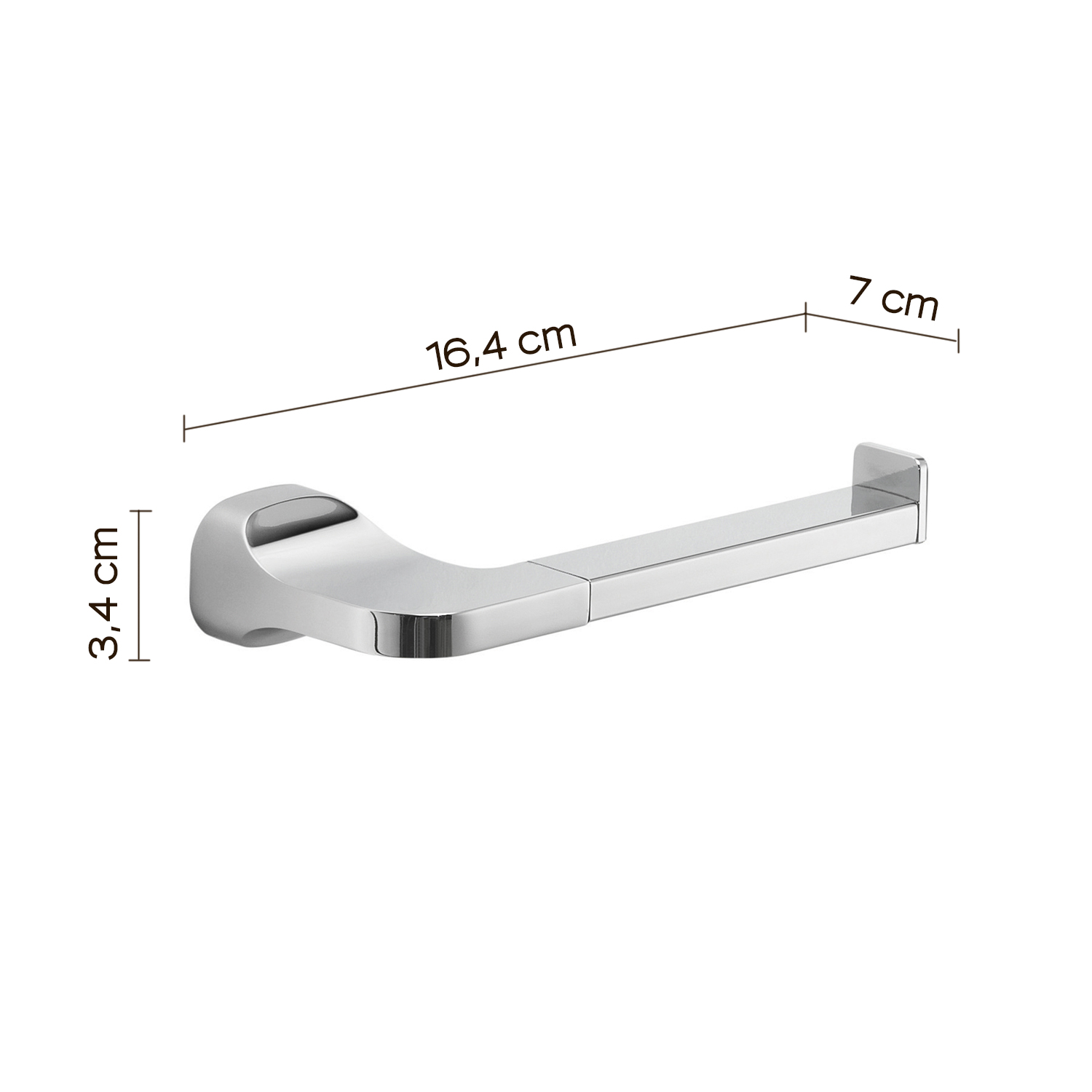 gedy-stelvio-porte-rouleau-papier-toilette-chrome image 2