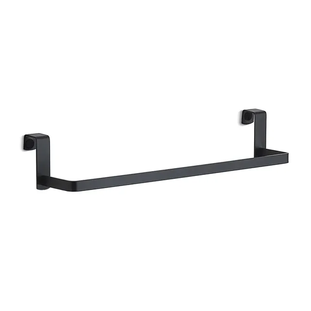 gedy-tosca-porte-serviettes-porte-noir-mat image 1