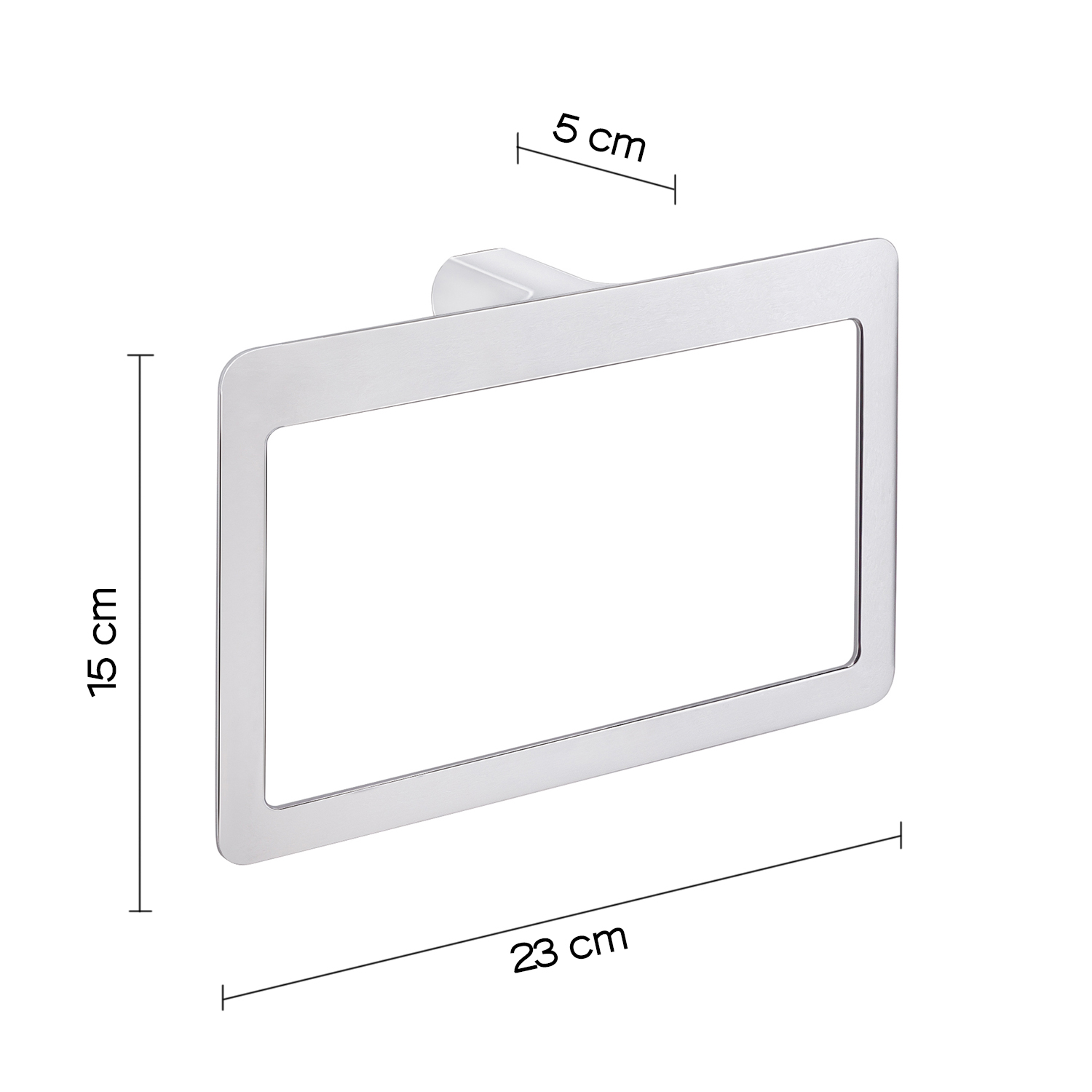 gedy-pirenei-anneau-porte-serviette-chrome image 2