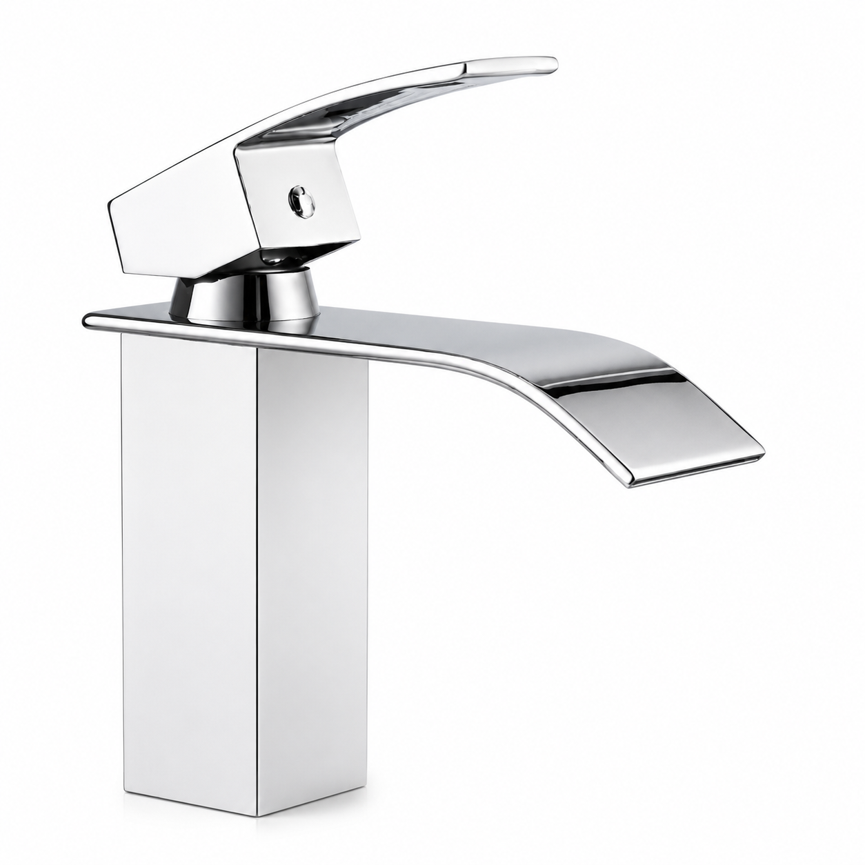 hudor-enip-e-b03-robinet-lavabo-chrome-laiton-sur-plage image 1