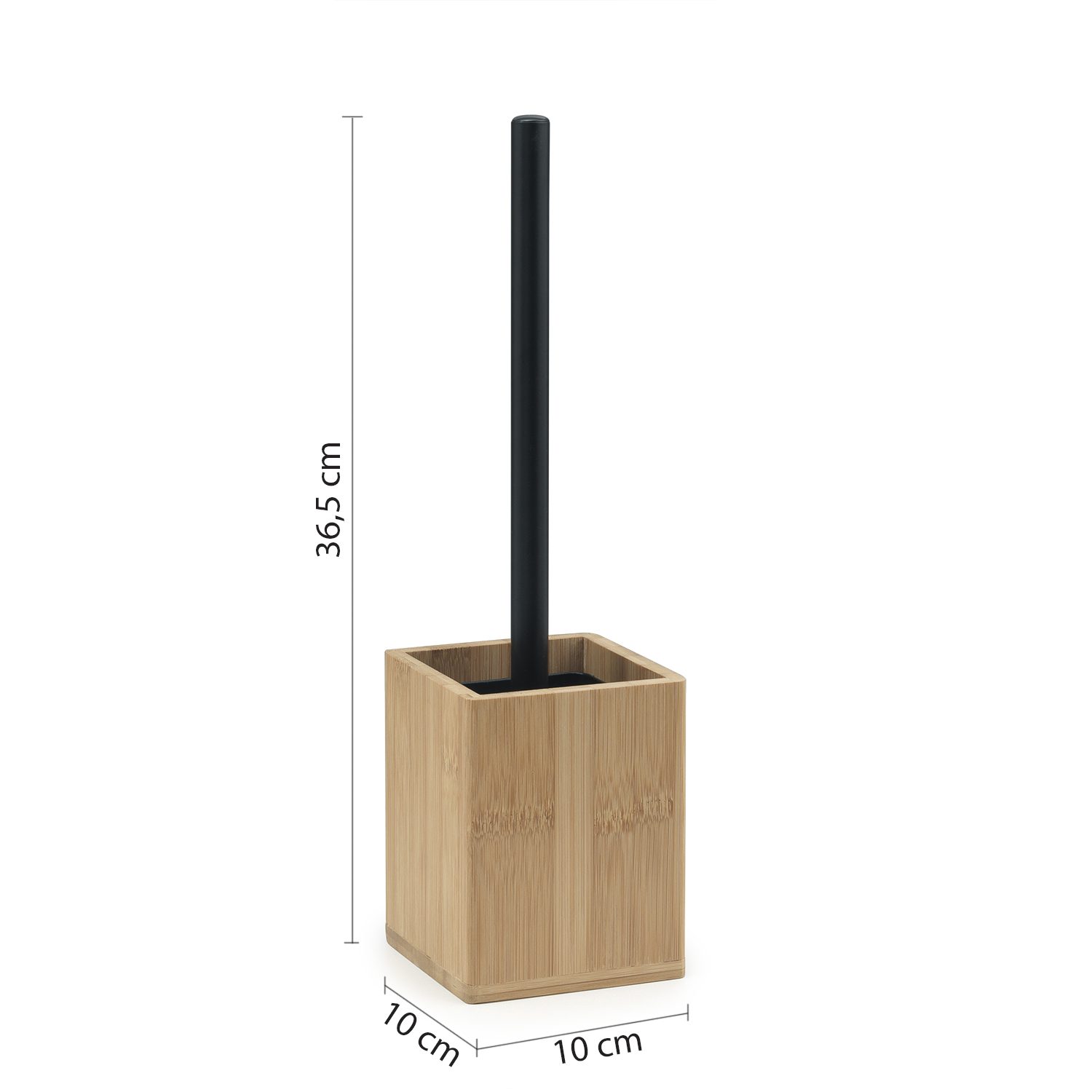 gedy-bonnie-porte-brosse-wc-naturel-bambou image 2