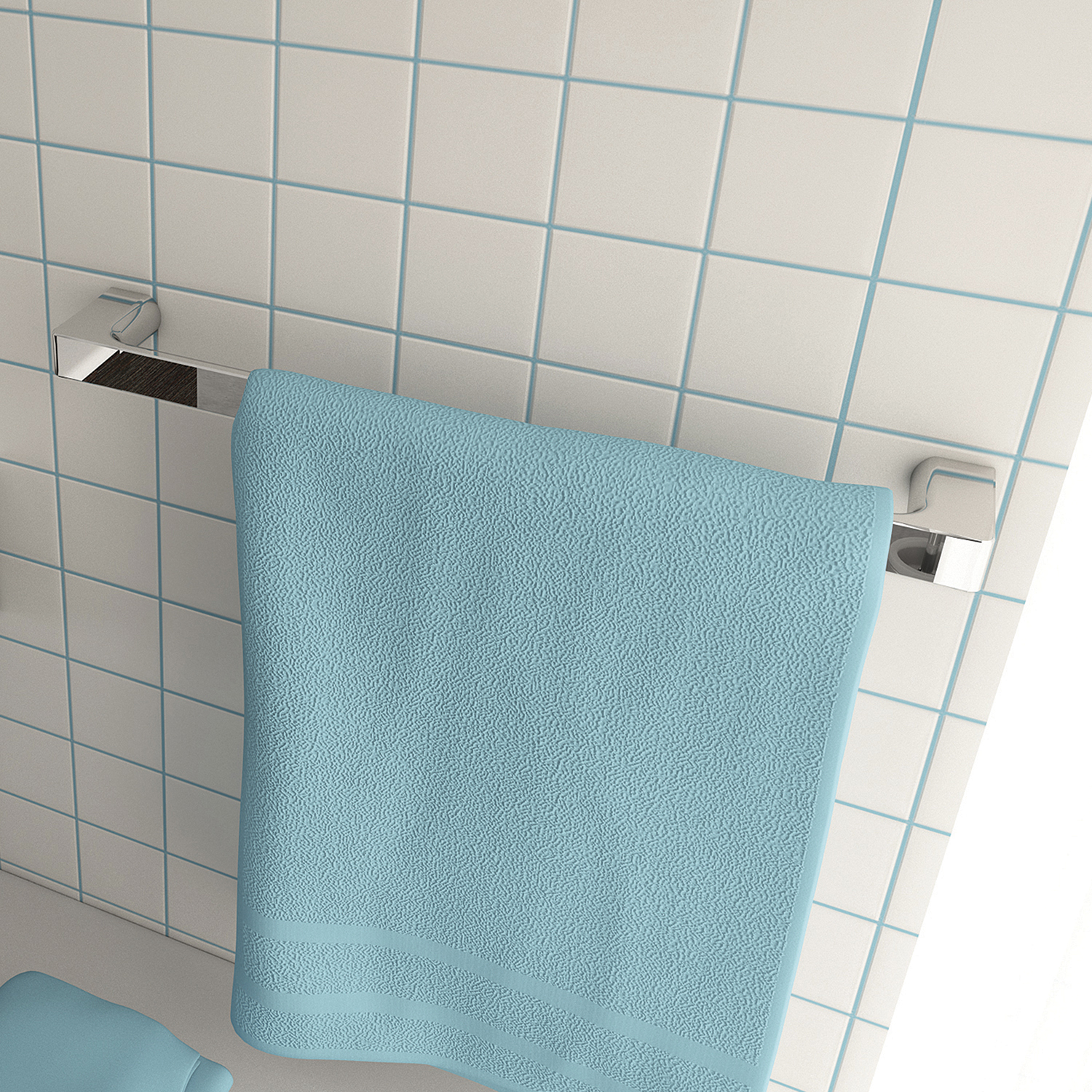 gedy-pirenei-porte-serviette-35-cm-chrome-fixer image 3