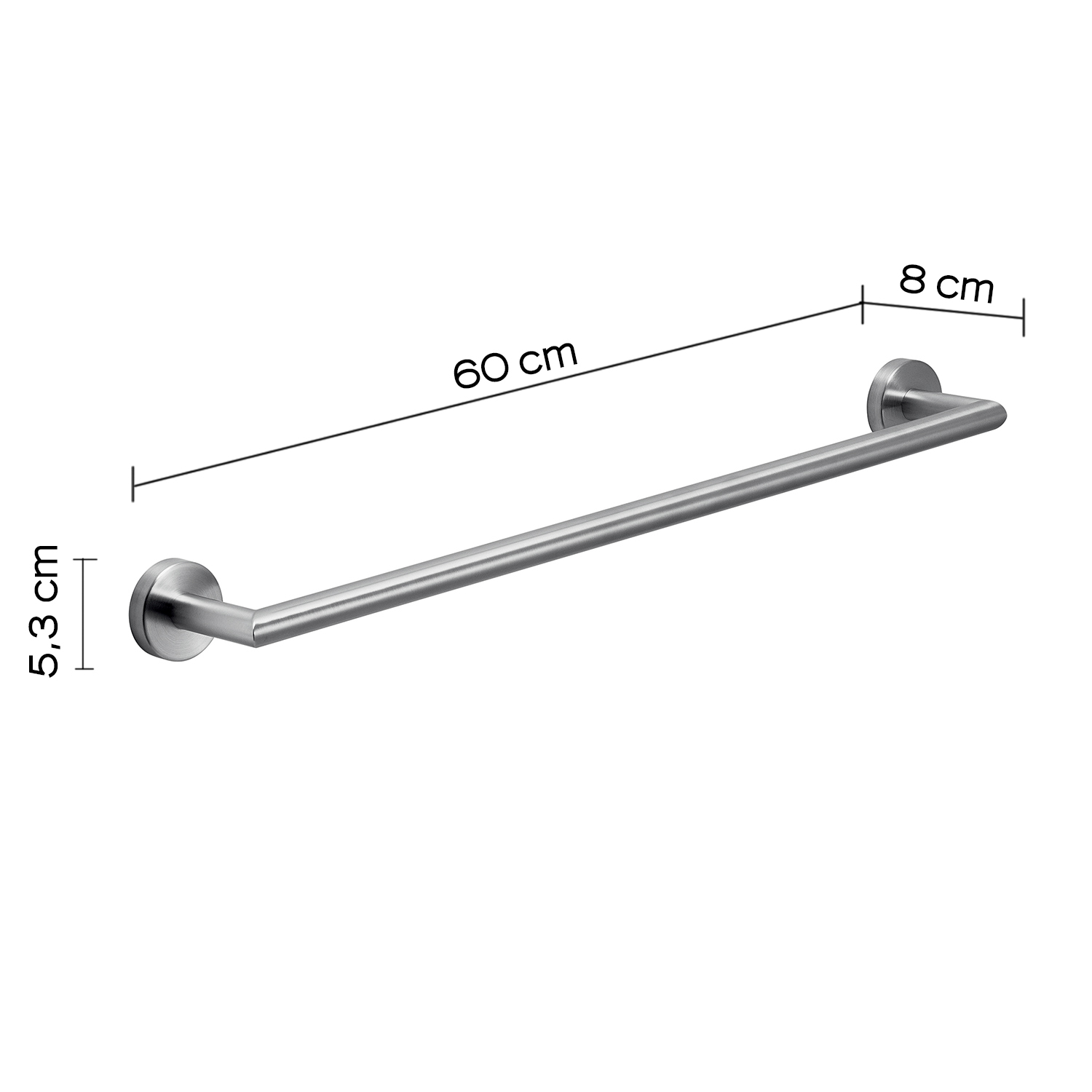 gedy-project-porte-serviette-60-cm-bross image 2