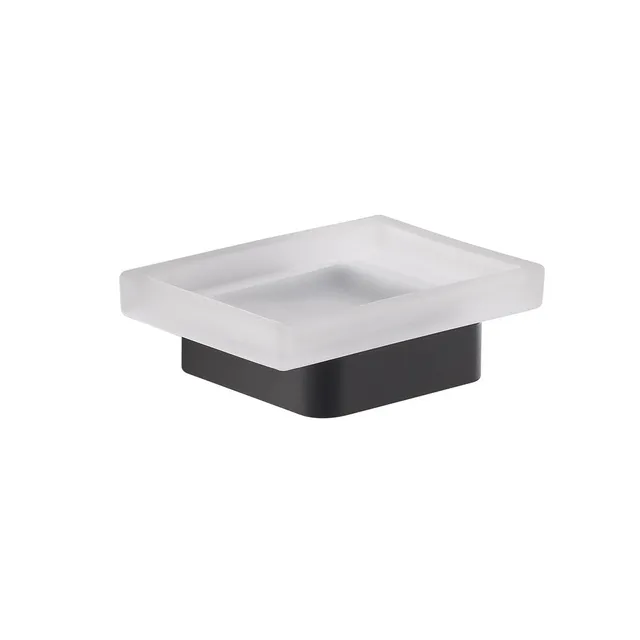 gedy-samoa-porte-savon-noir-mat image 1