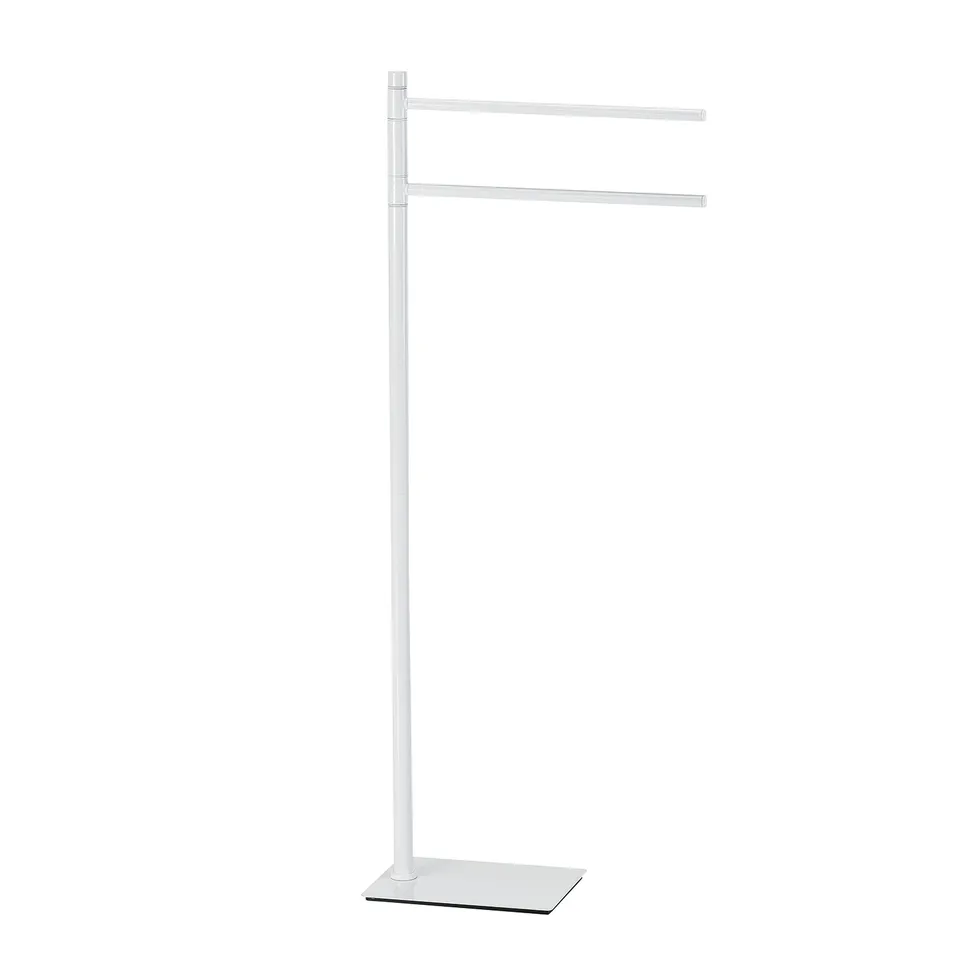 gedy-trilly-porte-serviettes-sur-pied-blanc image 1
