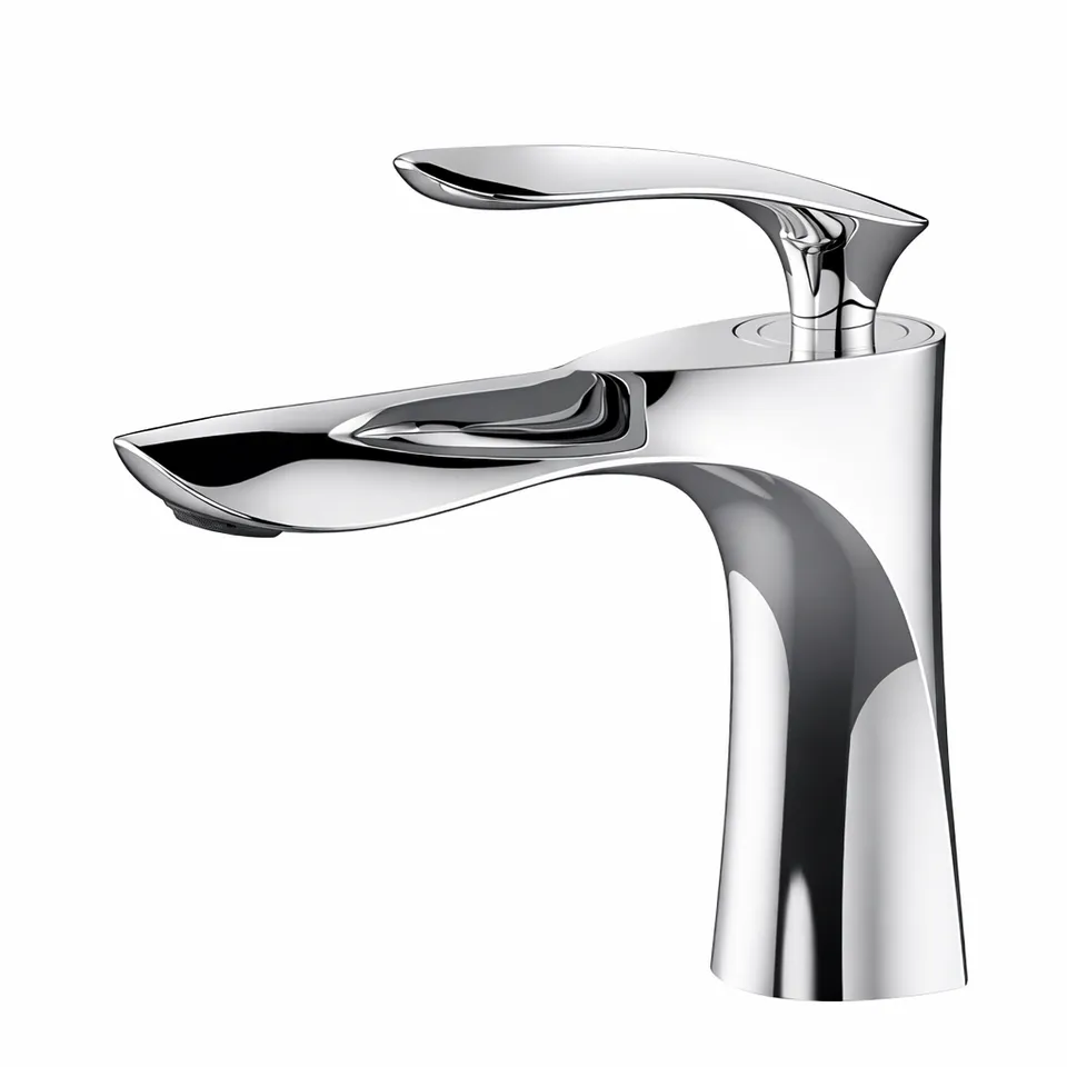 hudor-erymanthe-robinet-lavabo-chrom-laiton-eco image 1