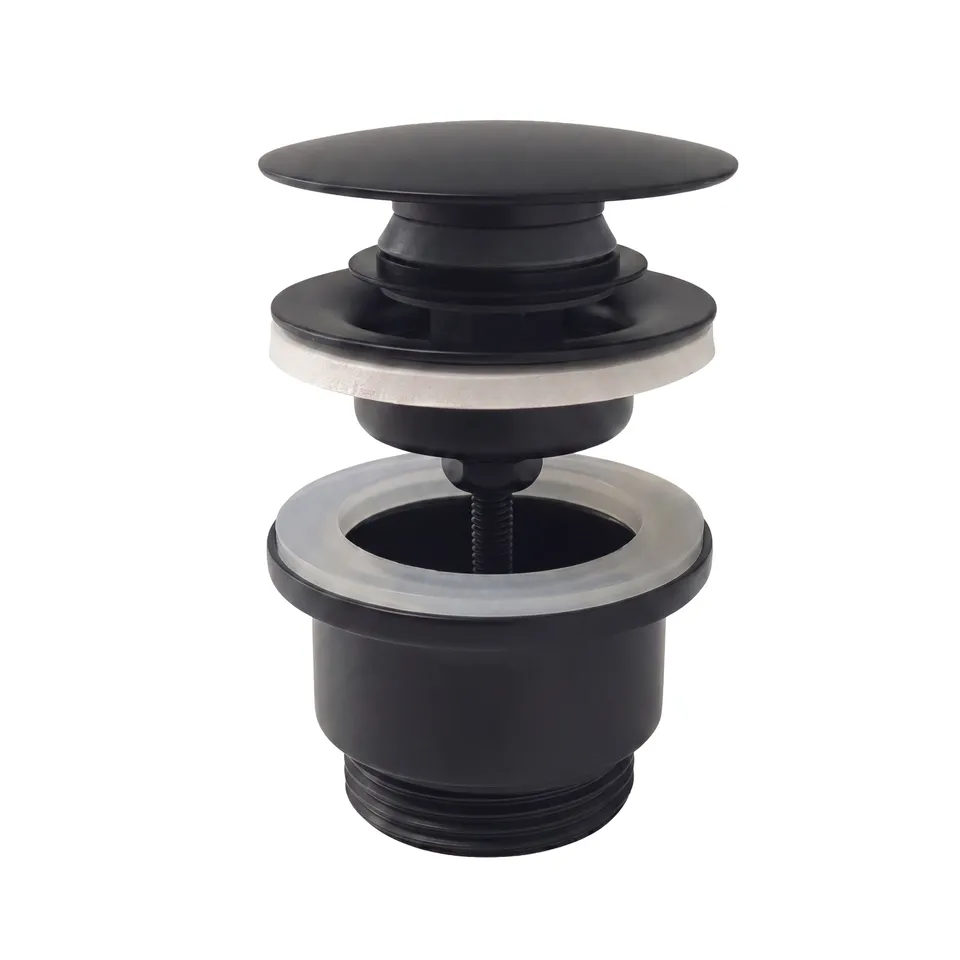 gedy-clic-clac-08-bouchon-universel-noir-mat image 1
