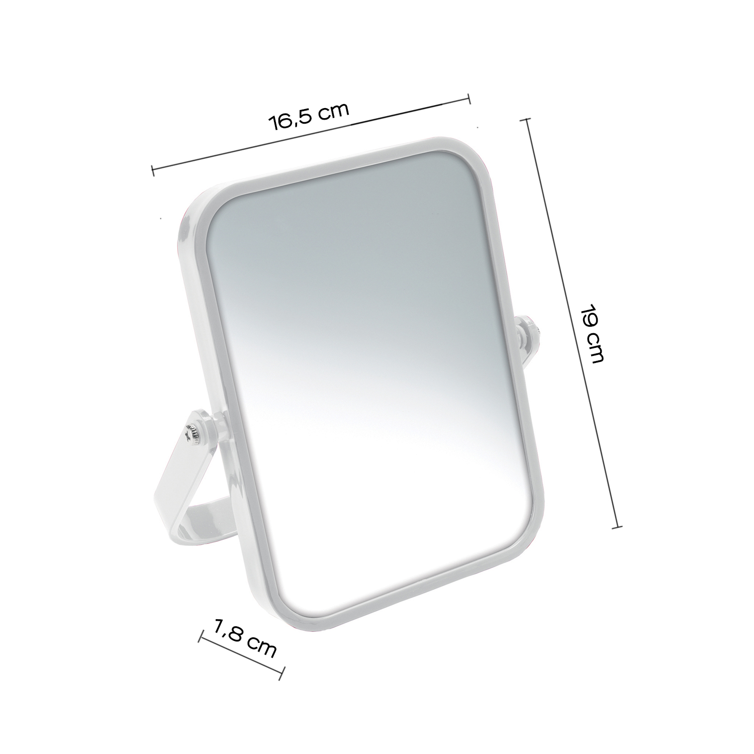 gedy-elena-miroir-grossissant-blanc-salle-de-bain image 2