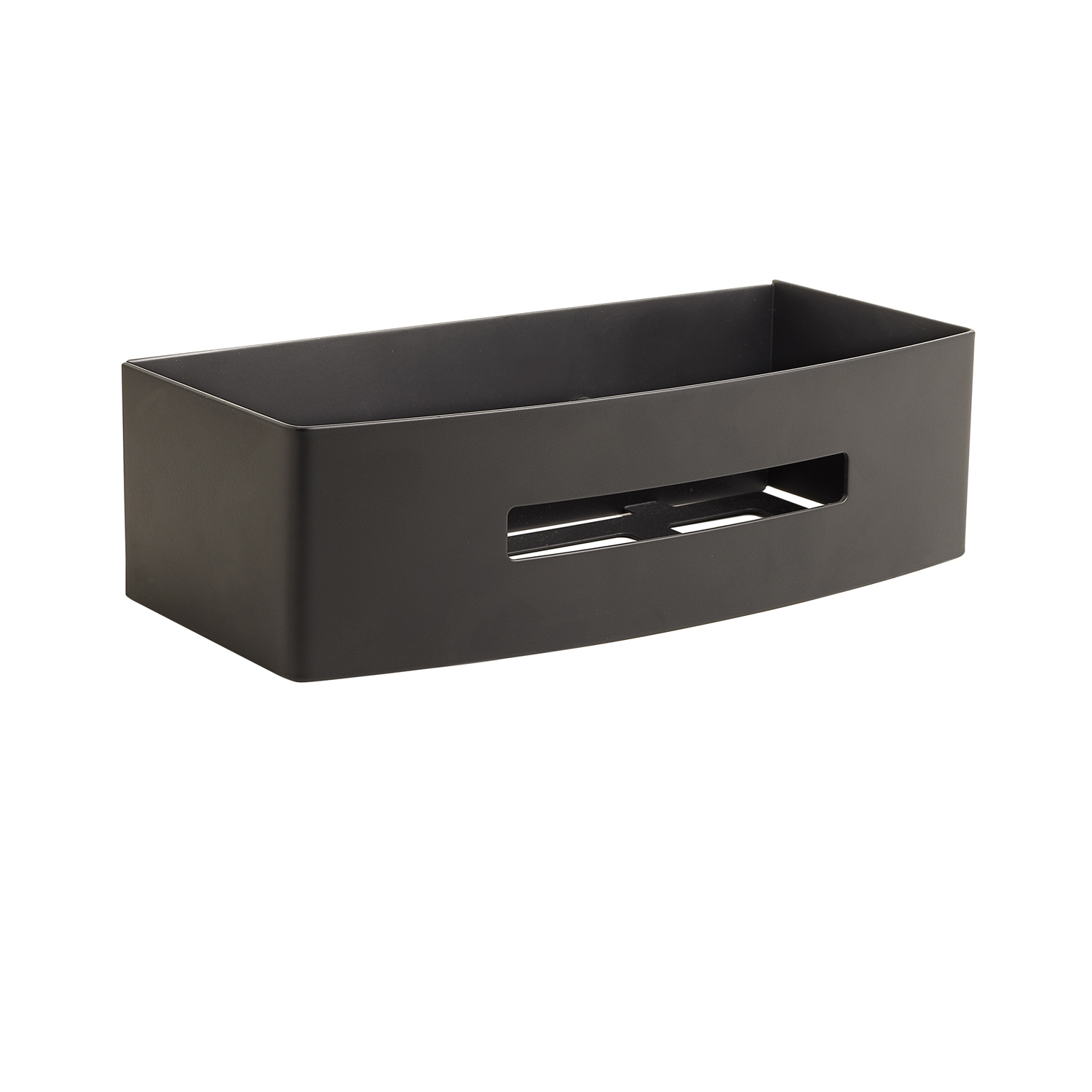 gedy-poseidon-porte-objets-de-douche-noir-mat image 1