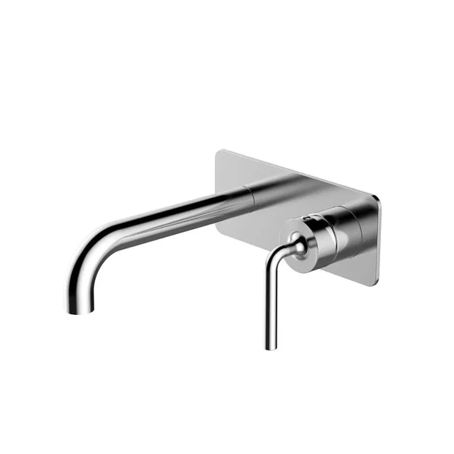 hudor-rymanthe-202-mitigeur-lavabo-mural-chrom-200-mm image 1