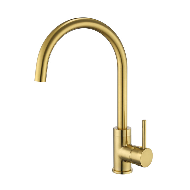 hudor-scamandre-kf811g-mitigeur-cuisine-dor-bross image 1