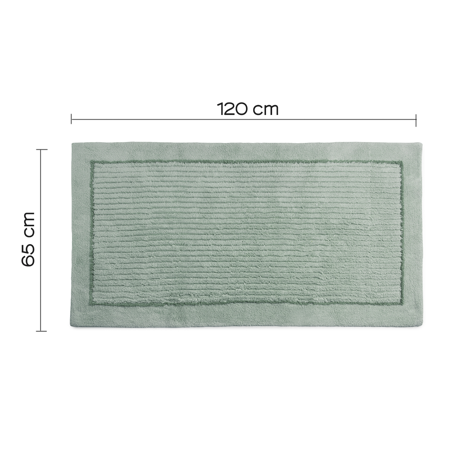 gedy-land-tapis-de-bain-120x65-cm-vert image 2
