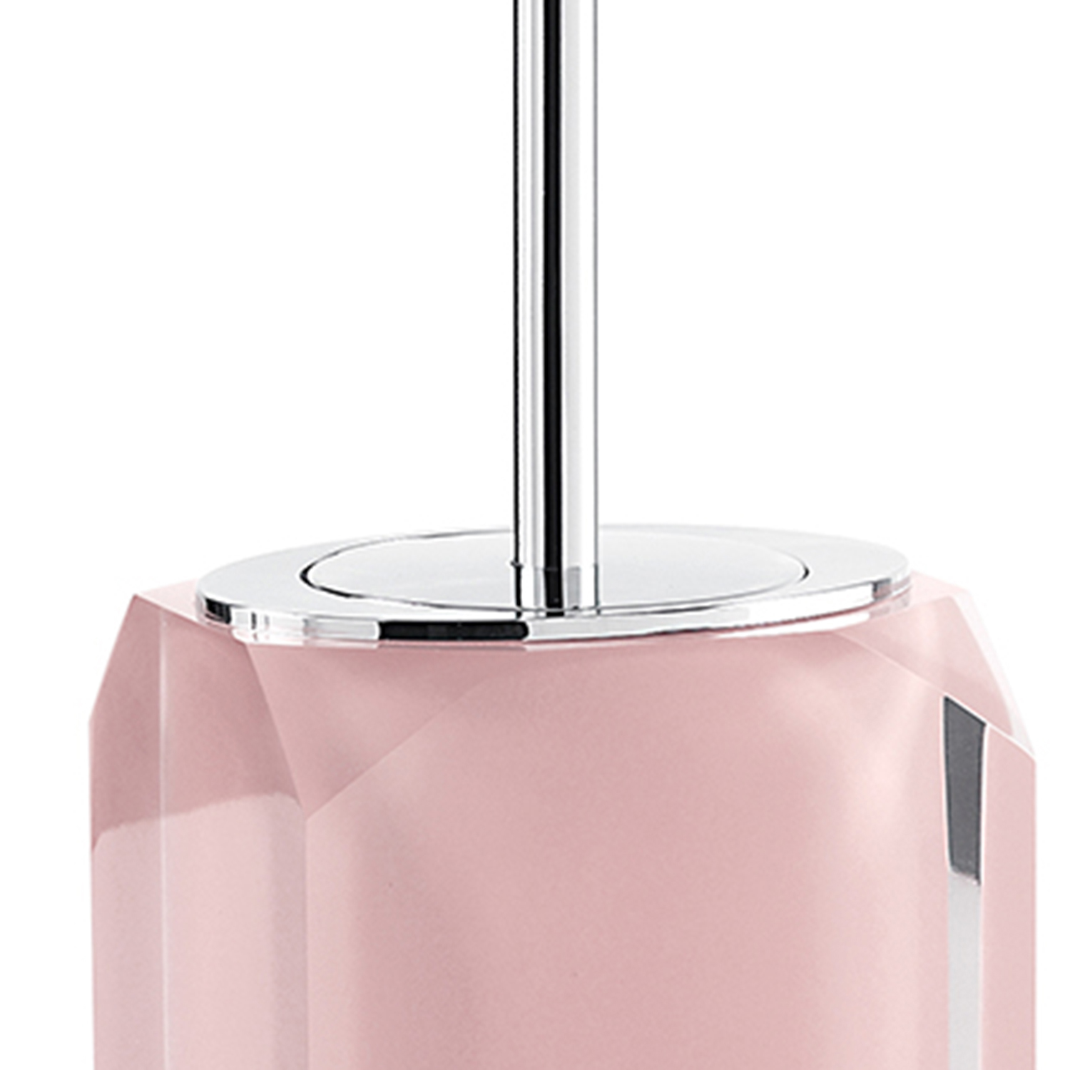 gedy-chanelle-porte-brosse-wc-rose-poser image 4