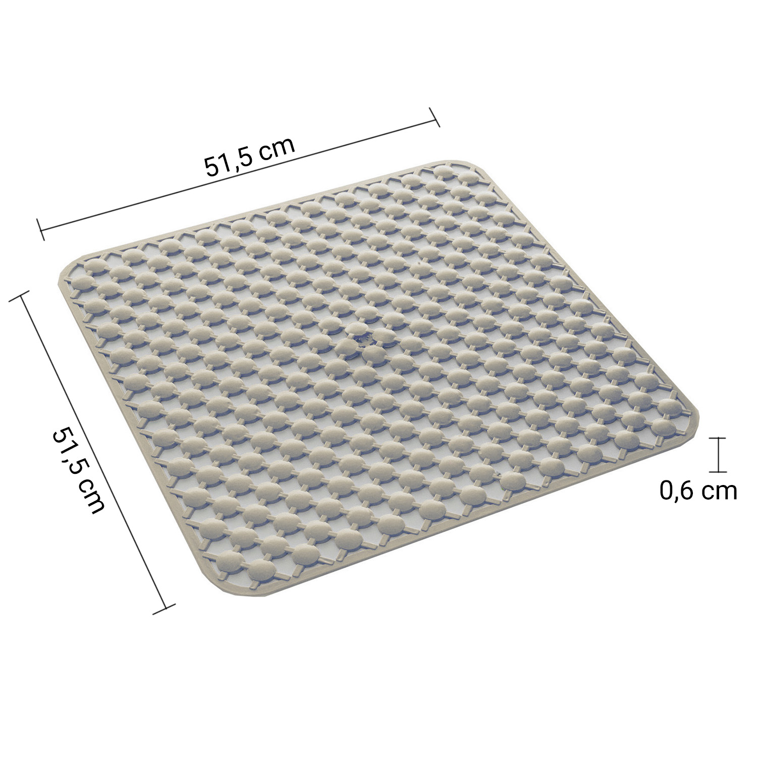 gedy-geo-tapis-de-douche-antid-rapant-53x53-cm-beige image 2