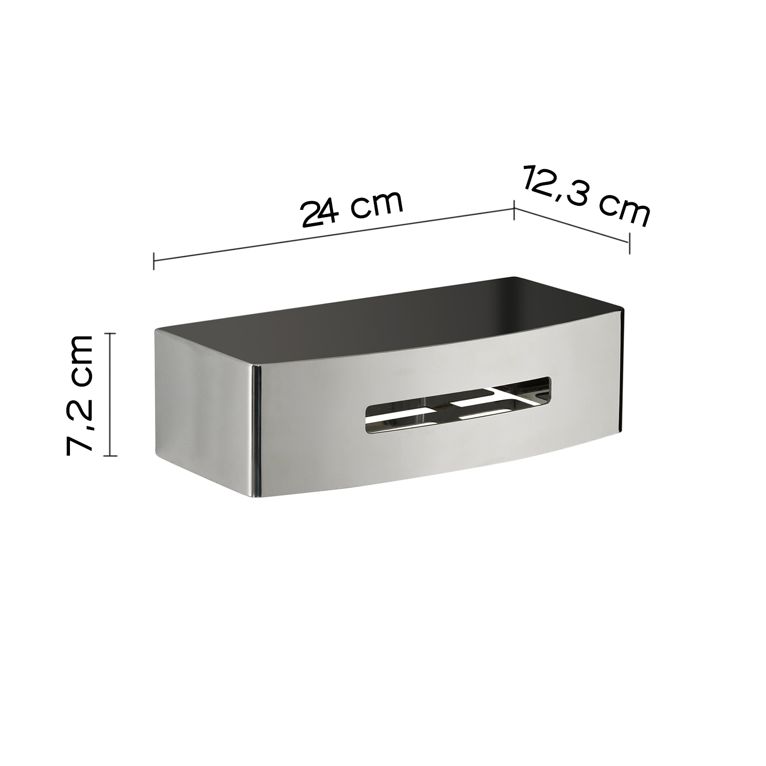gedy-poseidon-panier-de-douche-poli image 2