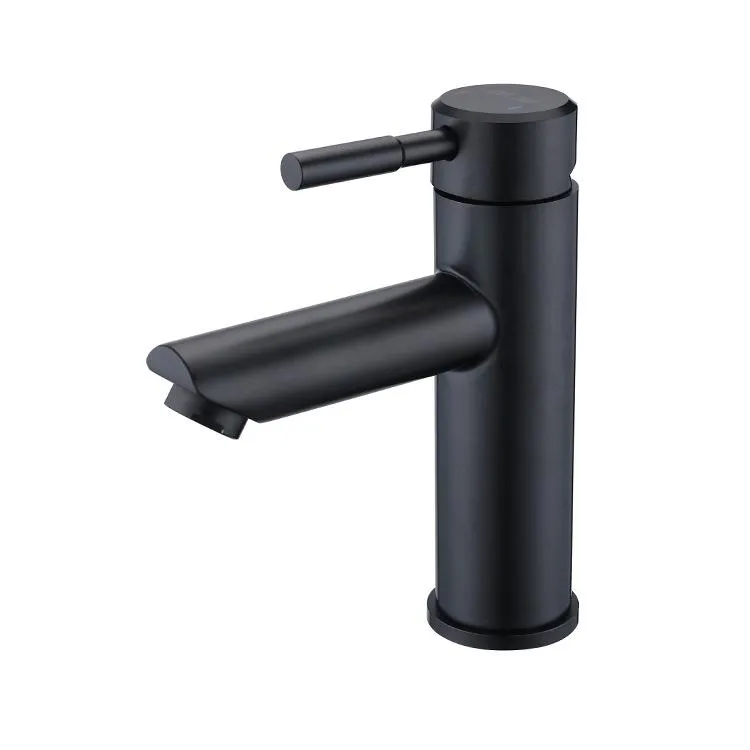 hudor-c-phise-mitigeur-lavabo-noir-mat-laiton-cold-start image 1