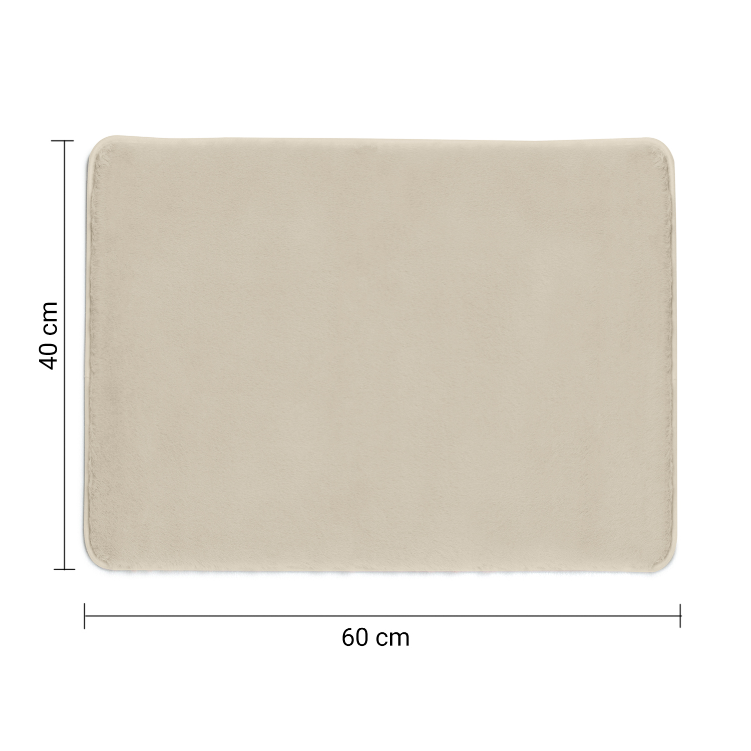 gedy-fuzzy-tapis-de-bain-40x60-cm-gris image 2