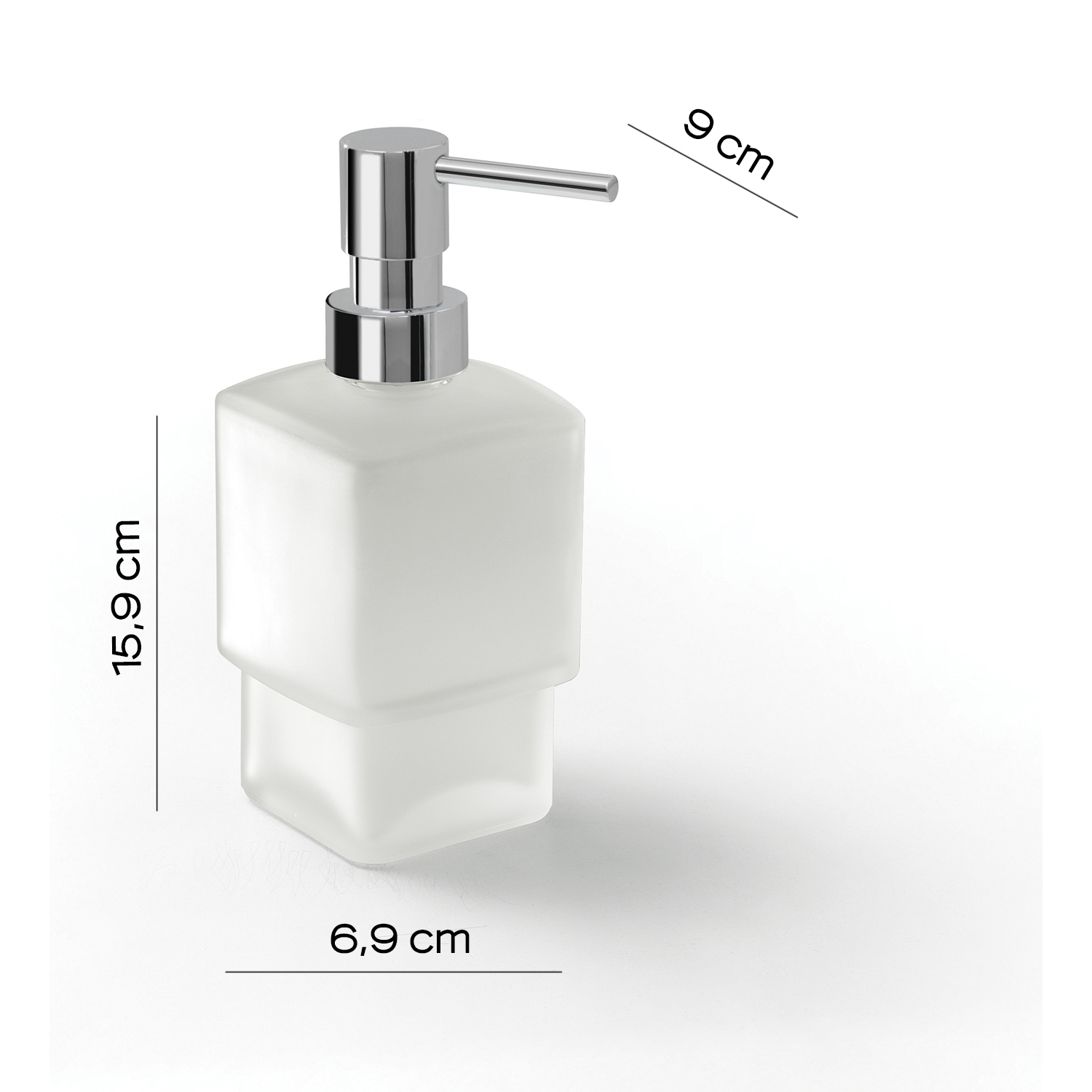gedy-lounge-porte-savon-chrom-pour-barre-salle-de-bain image 2