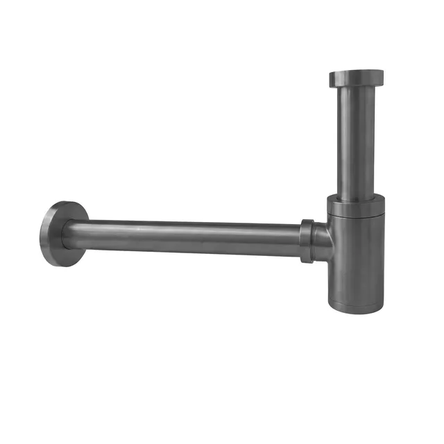 gedy-siphon-lavabo-gun-metal image 1