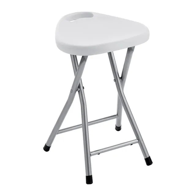 gedy-co75-tabouret-repliable-salle-de-bain-blanc image 1