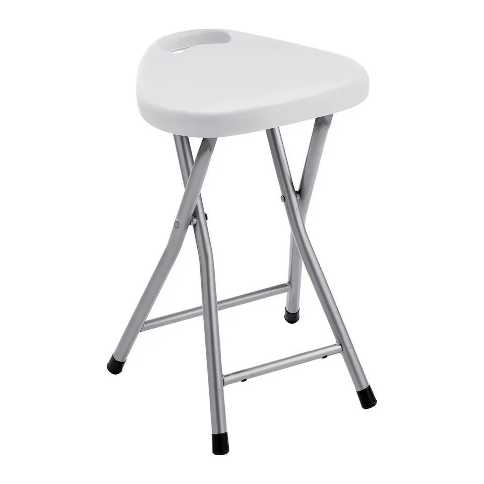 gedy-co75-tabouret-repliable-salle-de-bain-blanc image 1