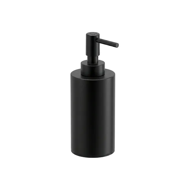 gedy-elettra-distributeur-savon-noir-mat-poser image 1