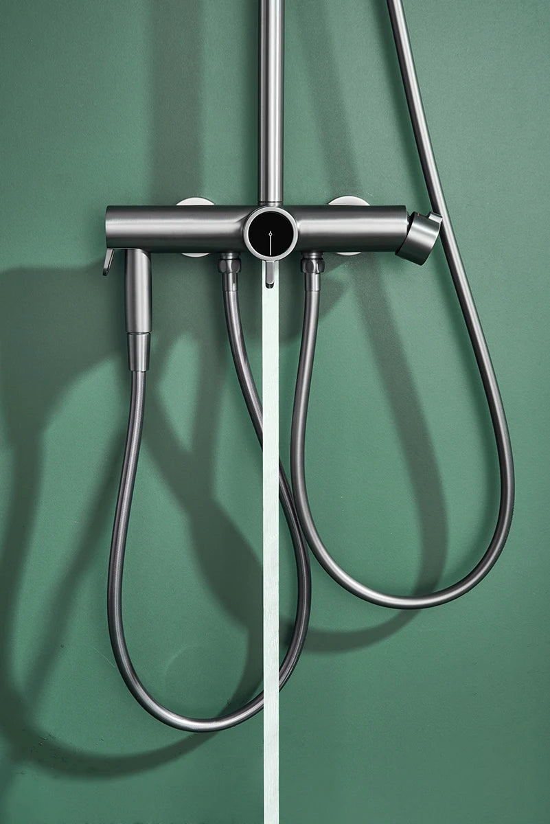 hudor-pernesse-colonne-de-douche-gunmetal-laiton image 5