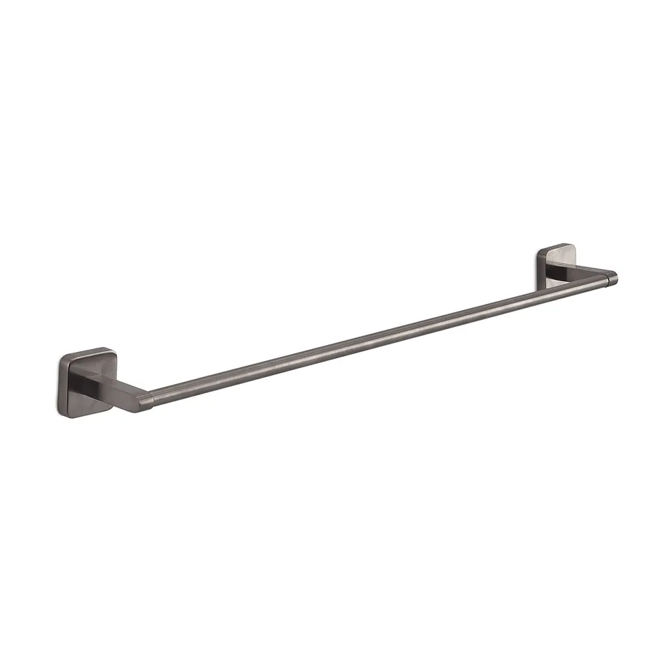 gedy-tonga-porte-serviettes-60-cm-gun-metal-mural image 1