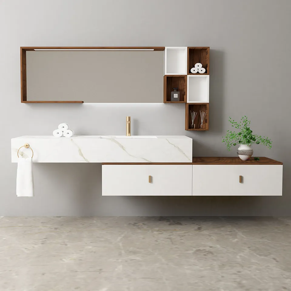 hudor-cw20008-meuble-salle-de-bain-suspendu-dor-bross-vasque image 1